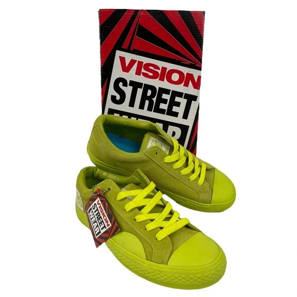 Vision Street Wear Womens Suede Lo Skate Sneaker - Picture 1 of 11